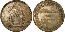 World Coins - France, Medal, Constitution, Confédération des François, 1790, Gatteaux