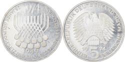 World Coins - Coin, GERMANY - FEDERAL REPUBLIC, 5 Mark, 1974, Stuttgart, Germany,