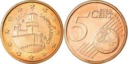 World Coins - San Marino, 5 Euro Cent, 2004, , Copper Plated Steel, KM:442