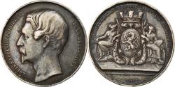 World Coins - France, Medal, Louis Napoléon, Société de Secours Mutuels pour les Ouvriers