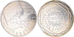 World Coins - France, 10 Euro, Bretagne, Euros des régions, 2010, Paris, , Silver