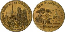 World Coins - France, Medal, 1 Ecu d'Amiens, Cathédrale, 1994-1995, Bronze,
