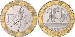 World Coins - Coin, France, Génie, 10 Francs, 2001, Paris, BU, , Aluminum-Bronze