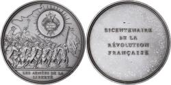 World Coins - France, Medal, Révolution Française, Les Armées de la Liberté, History
