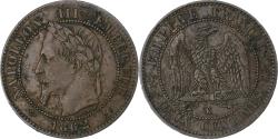 World Coins - France, Napoleon III, 2 Centimes, Napoléon III, 1862, Bordeaux, Bronze