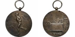 World Coins - France, Medal, Sport, Course à Pied, Silvered bronze, Massonnet,