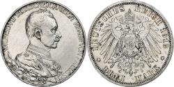 World Coins - German States, PRUSSIA, Wilhelm II, 3 Mark, 1913, Berlin, Silver,