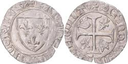 World Coins - Coin, France, Charles VI, Blanc Guénar, Angers ?, , Billon
