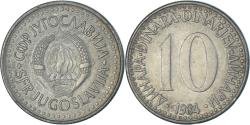 World Coins - Coin, Yugoslavia, 10 Dinara, 1984