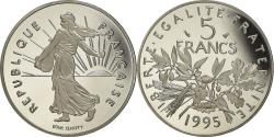 World Coins - Coin, France, Semeuse, 5 Francs, 1995, Paris, Proof, , Nickel Clad