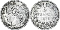World Coins - Coin, France, Cérès, 5 Francs, 1870, Paris, sans légende, , Silver