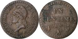 World Coins - France, 1 Centime, Dupré, AN 7, Paris, Copper, , Gadoury:76