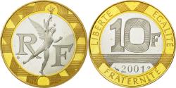 World Coins - Coin, France, Génie, 10 Francs, 2001, , Aluminum-Bronze, KM:964.2