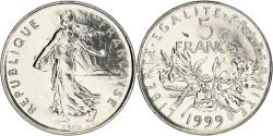 World Coins - Coin, France, Semeuse, 5 Francs, 1999, Paris, BU, , Nickel Clad