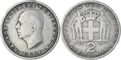 World Coins - Coin, Greece, 2 Drachmai, 1959