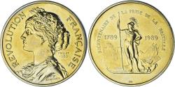 World Coins - France, Medal, Bicentenaire de la Prise de la Bastille, , Copper-Nickel