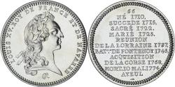 World Coins - France, Medal, Roi de France, Louis XV, History, , Copper-nickel