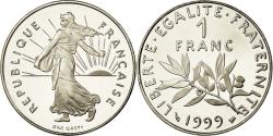 World Coins - Coin, France, Semeuse, Franc, 1999, Paris, Proof, , Nickel, KM:925.2