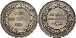 World Coins - France, Medal, Politics, Society, War, 1925, Cour des Comptes, , Silver