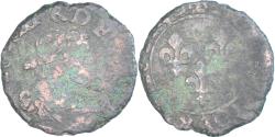 World Coins - Coin, France, Louis XIII, Double Tournois, Uncertain date, , Copper