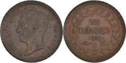 World Coins - Coin, Monaco, Honore V, Decime, 1838, Monaco, , Copper, KM:97.1