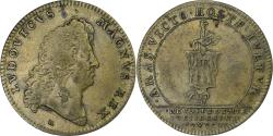 World Coins - France, Token, Louis XIV, Prévôt de Paris, Henri de Fourcy, Brass,