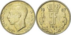 World Coins - Coin, Luxembourg, 5 Francs, 1987