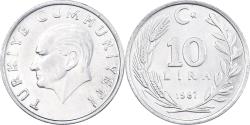 World Coins - Coin, Turkey, 10 Lira, 1987