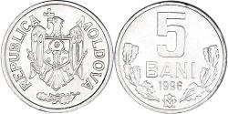 World Coins - Coin, Moldova, 5 Bani, 1996, , Aluminum, KM:2