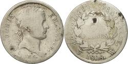 World Coins - Coin, France, Napoléon I, 2 Francs, 1808, Lille, , Silver, KM:684.10