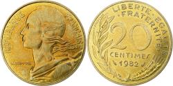 World Coins - France, 20 Centimes, Marianne, 1982, Pessac, Aluminum-Bronze, , KM:930