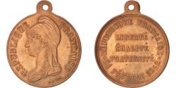 World Coins - France, Medal, French Second Republic, History, 1848, , Copper
