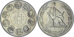 World Coins - France, Medal, Ecu Europa, Marianne, Society, 1982, , Copper-nickel