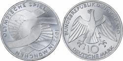 World Coins - Coin, Germany, 10 Mark, Olympics, 1972, Hamburg, , Silver, KM 131