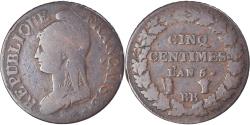 World Coins - Coin, France, Dupré, 5 Centimes, AN 5, Strasbourg, , Bronze, KM:640.4