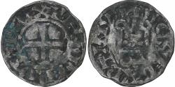 World Coins - France, Philip II, Denier, 1180-1223, Saint-Martin de Tours, Silver,