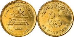 World Coins - Coin, Egypt, Parc solaire de Benban, 50 Piastres, 2019, , Brass