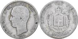 World Coins - Coin, Greece, George I, Drachma, 1873, Paris, , Silver, KM:38