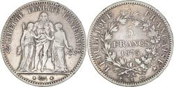 World Coins - Coin, France, Hercule, 5 Francs, 1875, Bordeaux, , Silver, KM:820.2