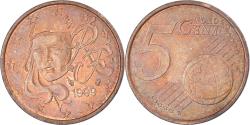 World Coins - Coin, France, 5 Euro Cent, 1999