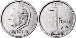 World Coins - Belgium, Albert II, Franc, 1996, Nickel Plated Iron, , KM:188