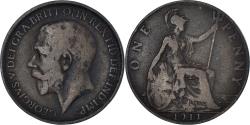 World Coins - Coin, Great Britain, Penny, 1911