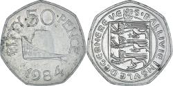 World Coins - Coin, Guernsey, 50 Pence, 1984