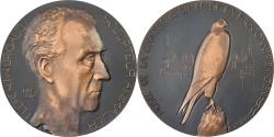 World Coins - France, Medal, Musée de la Chasse à Tir et de la Fauconnerie, Gien, Bronze