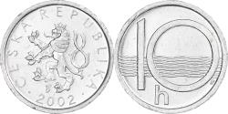 World Coins - Czech Republic, 10 Haleru, 2002