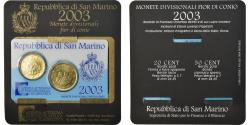 World Coins - San Marino, Set, 2003, 20c + 50c,