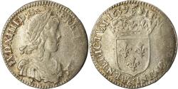 World Coins - Coin, France, Louis XIV, 1/12 Écu à la mèche longue, 1659, Aix