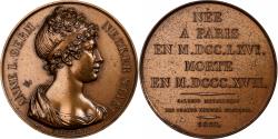 World Coins - France, Medal, Necker Staël, 1975, Bronze,
