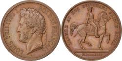 World Coins - France, Medal, Louis Philippe I, 1842, Copper, Barre,