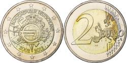 World Coins - Germany, 2 Euro, Introduction de l'euro, 2012, Stuttgart, Bi-Metallic,